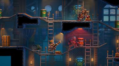 Capture d'écran de SteamWorld Heist 2