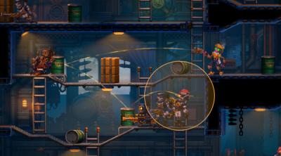 Capture d'écran de SteamWorld Heist 2