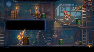 Capture d'écran de SteamWorld Heist 2