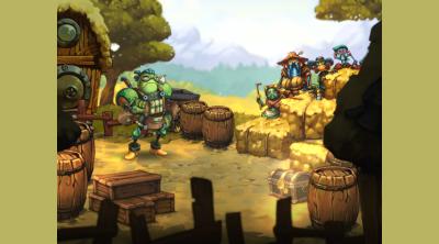 Capture d'écran de SteamWorld Quest