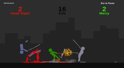 Screenshot of Stick Slasher