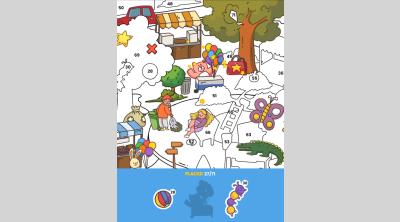 Screenshot of Sticker Book Puzzle