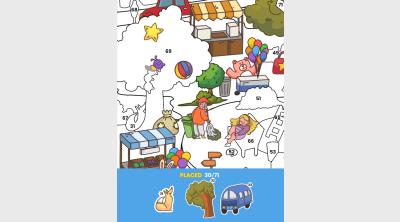 Screenshot of Sticker Book Puzzle