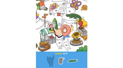 Screenshot of Sticker Book Puzzle