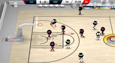 Screenshot of Stickman Basketball 2017