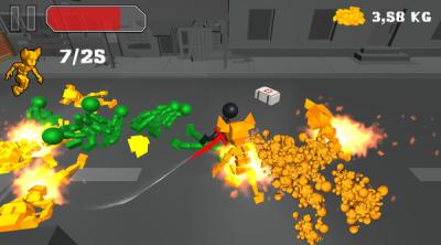 Screenshot of Stickman Killing Zombie