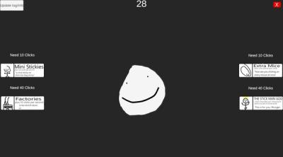 Screenshot of Sticky Clicker!