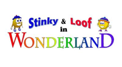Logo of Stinky and Loof in Wonderland
