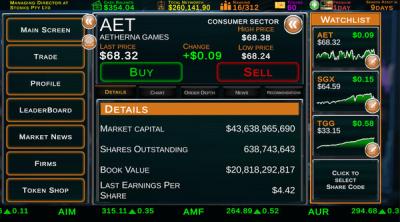 Screenshot of Stock Market Tycoon: Challenge