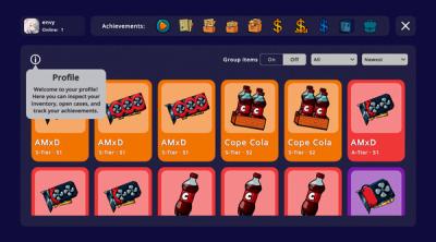 Screenshot of Stocks