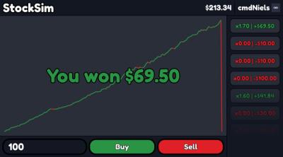 Screenshot of StockSim