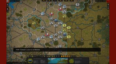 Capture d'écran de Strategic Command WWII: War in Europe