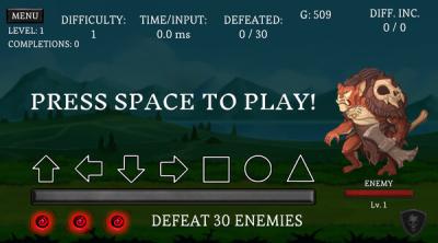 Screenshot of STRIKER HERO