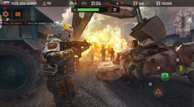 Capture d'écran de Striker Zone: Gun Games Online
