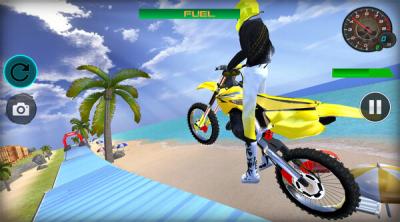 Screenshot of Stunts Contest Beach Edition