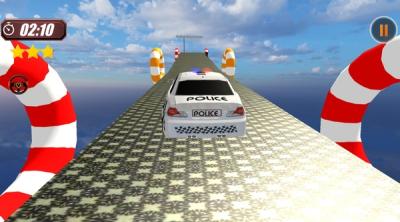 Screenshot of Stunts Contest Police Car