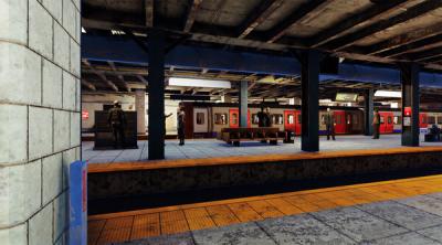 Screenshot of Subway Simulator - Underground Train Ride Station Ultimate Driving Games