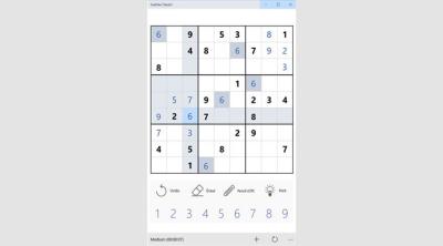 Screenshot of Sudoku Classic
