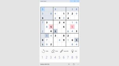 Screenshot of Sudoku Classic