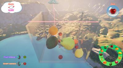 Screenshot of Suika game 3D