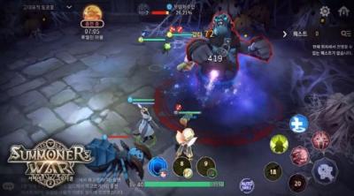 Screenshot of Summoners War: Chronicles