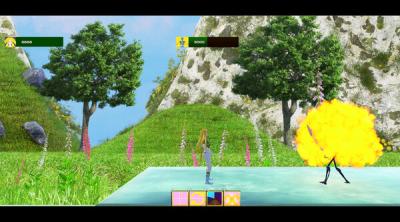 Screenshot of Sun-shot legend