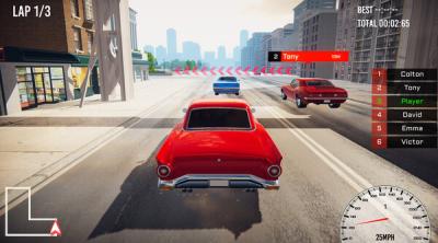 Screenshot of Sunset Racer