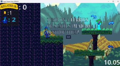 Screenshot of Super Dapper Man VS Furries