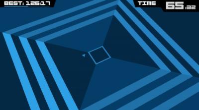 Screenshot of Super Hexagon