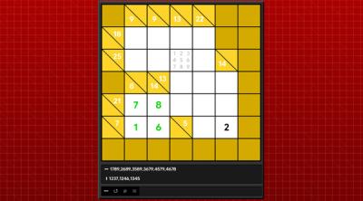 Screenshot of Super Kakuro - Cross Sums