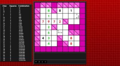 Screenshot of Super Kakuro - Cross Sums