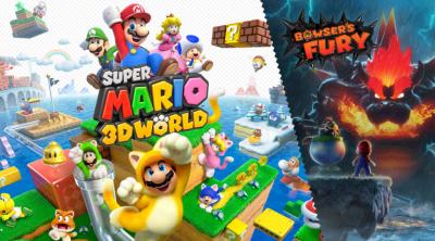 Logo of Super Mario 3D World + Bowser's Fury