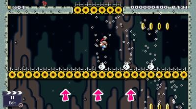 Screenshot of Super Mario Maker 2