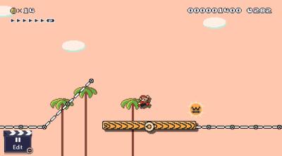 Screenshot of Super Mario Maker 2