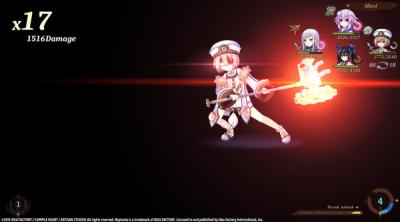 Capture d'écran de Super Neptunia RPG