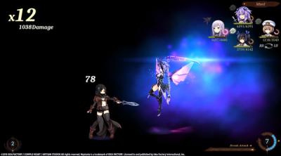 Capture d'écran de Super Neptunia RPG