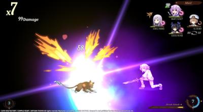 Capture d'écran de Super Neptunia RPG