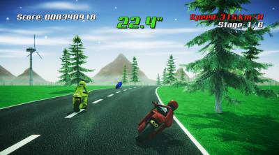 Screenshot of Super Night Riders