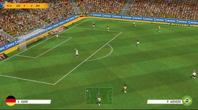 Screenshot of Super Soccer Blast: America vs Europe