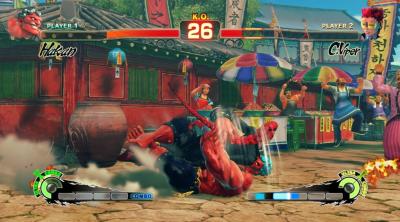 Screenshot of Super Street Fighter IV