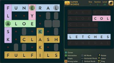 Screenshot of Super Words