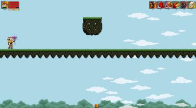 Screenshot of SuperCowBoy