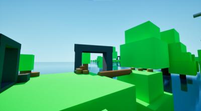 Screenshot of SuperHyperHappyGame