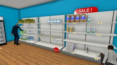 Capture d'écran de Supermarket Simulator