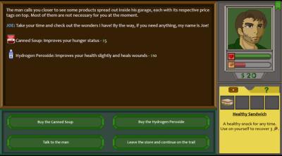 Screenshot of Survivor Story: The Apocalypse