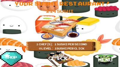 Screenshot of Sushi Clicker