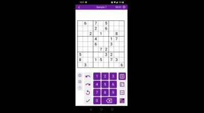Screenshot of Sven's SudokuPad