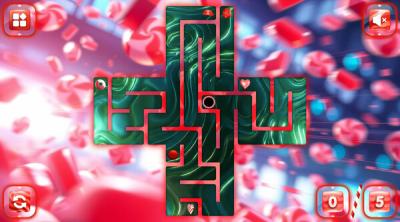 Screenshot of Sweetie Candy Maze: Red Cherry