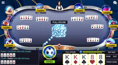 Screenshot of Switch Poker