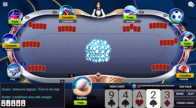 Screenshot of Switch Poker